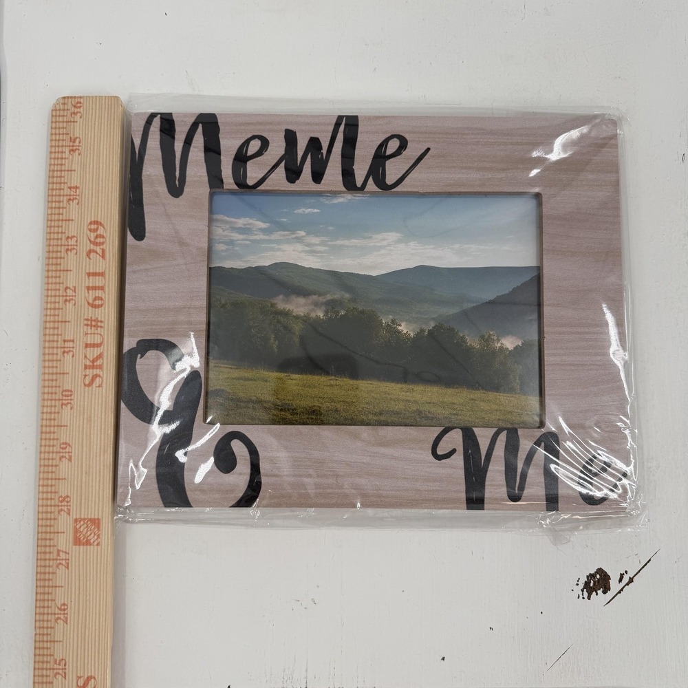 Meme & Me Picture Frame‎ 4x6 Photo Free Standing Decor Grandma - Picture 3 of 8